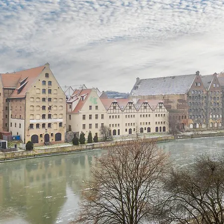 Winter's On The Motlawa River By Renters Gdańsk